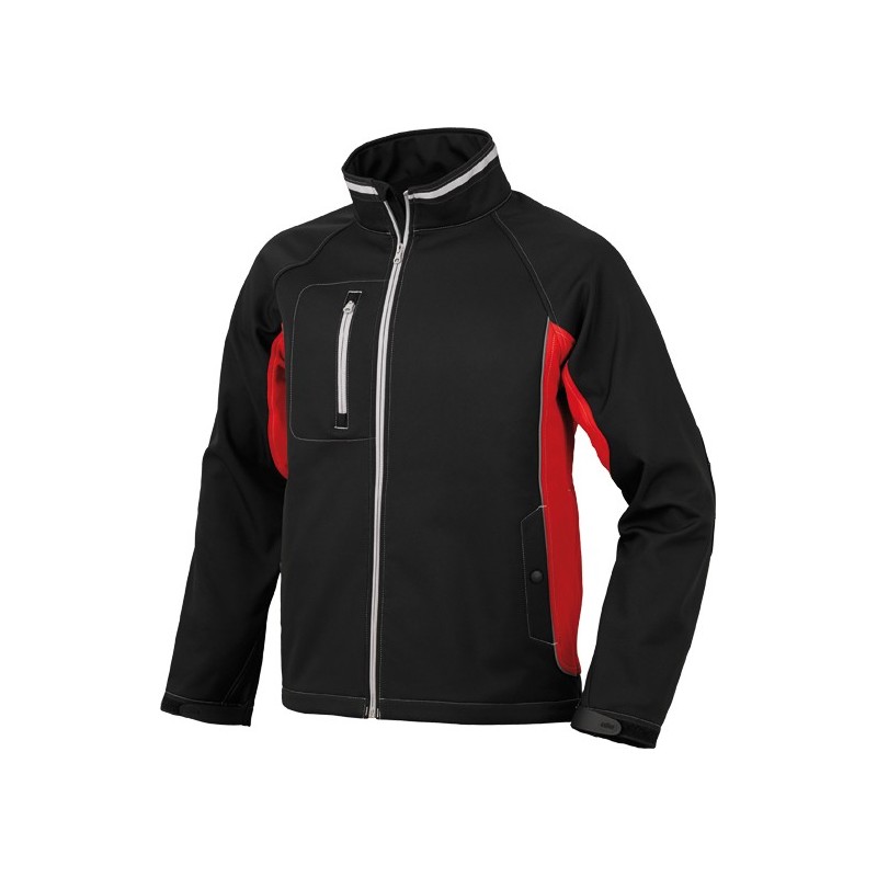 CAZADORA SOFTSHELL BOLT NGR/R.4519 T-L