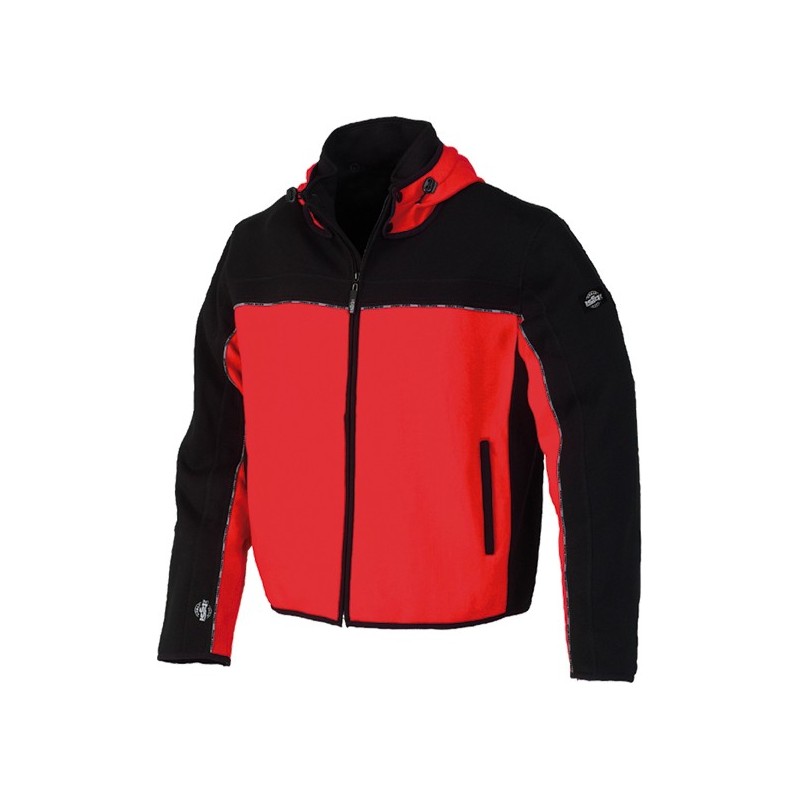 CAZADORA VERTIGO 4830 ROJO/NEGRO T-XL