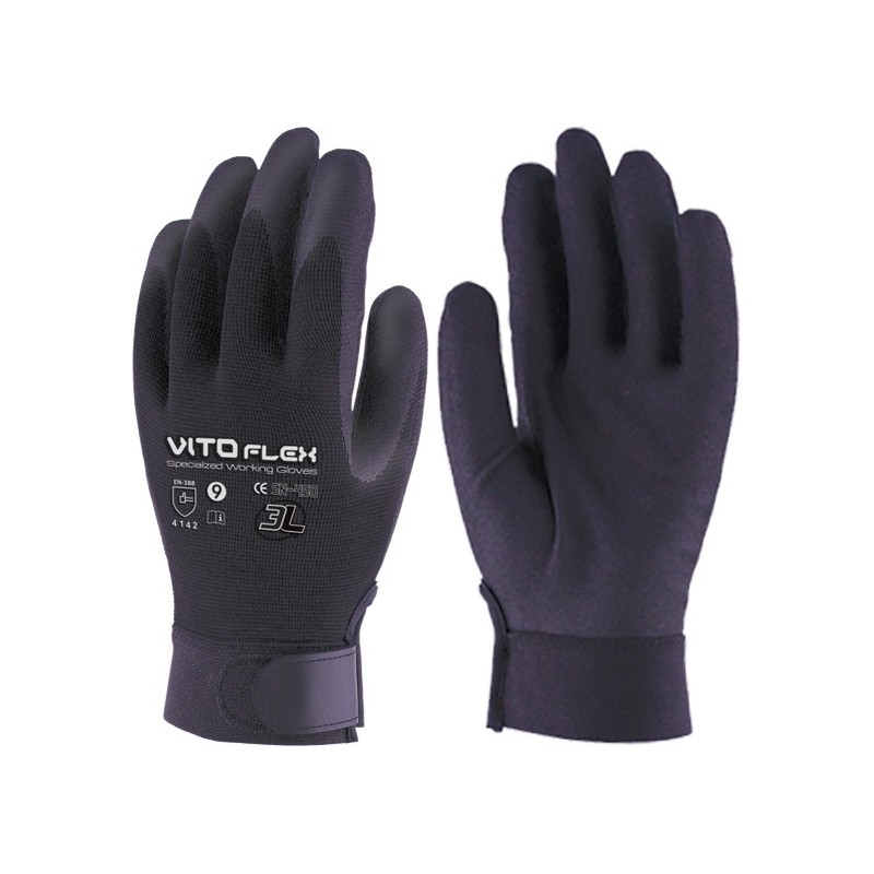 GUANTE NYLON NITRILO VITOFLEX SN450 T07