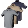 POLO STRETCH GRIS/NEGRO 8170 T-XXL