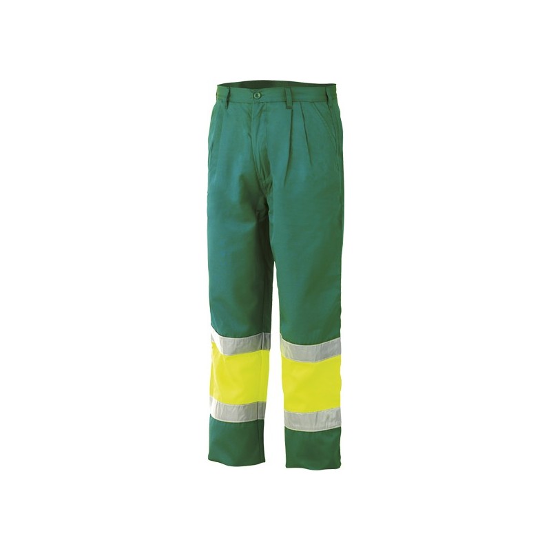 PANTALON A.V.VERDE/AMARILLO 8539AV T-XL