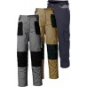 PANTALON STRETCH AZUL/GRIS 8731C T-L