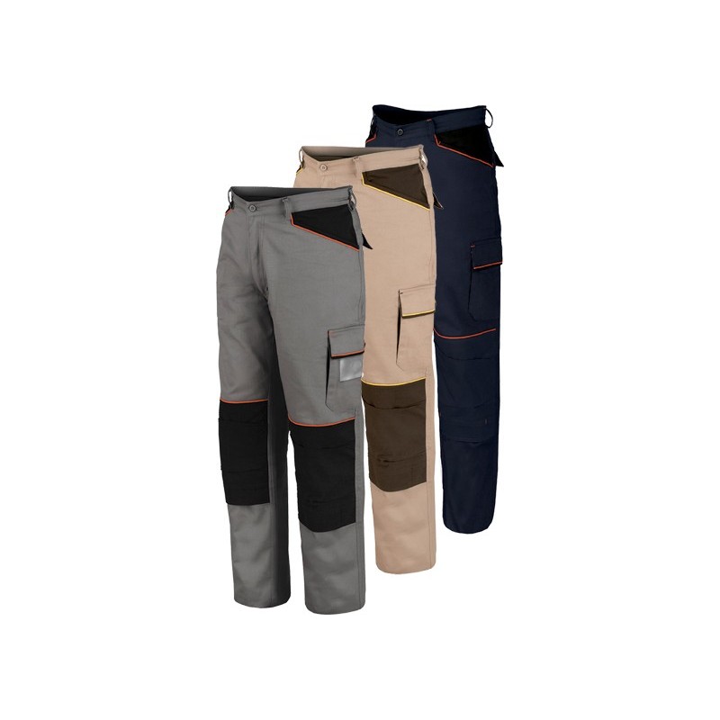 PANTALON SHOT AZUL/NEGRO 8930C T-XL