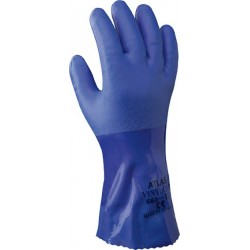 GUANTE PVC SHOWA 660 T-10 AZUL