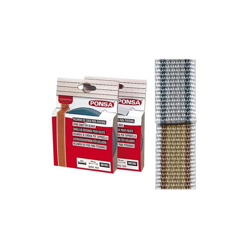 CINTA PERSIANA Nº7 06MT 22MM BICOLOR BL