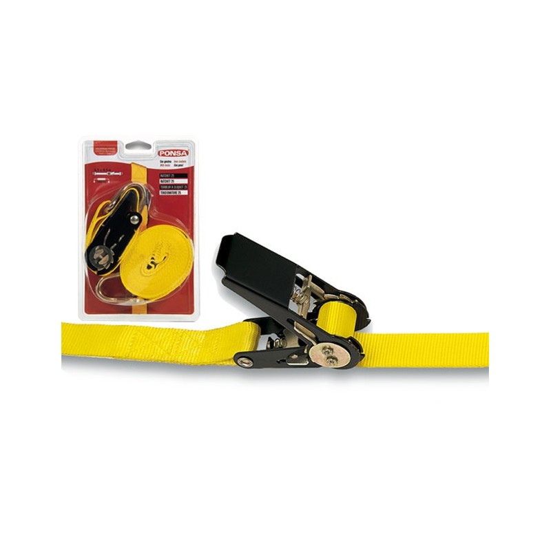 RATCHET GAN. CERRADO 1000KG 5MT 25MM BL