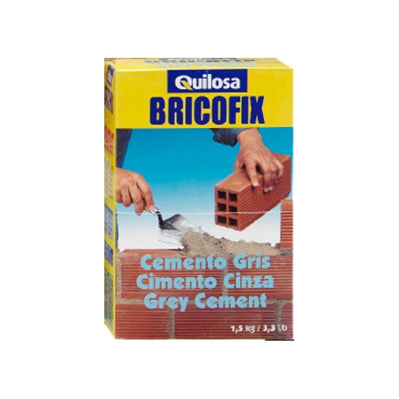 BRICOFIX CEMENTO 88153-1,5KG GRIS