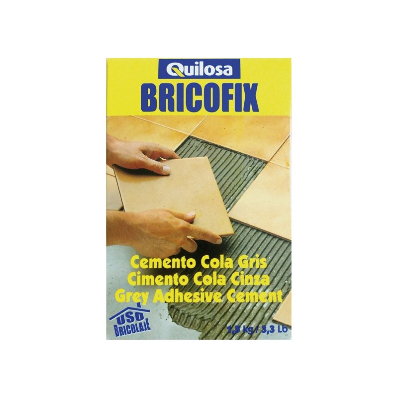 BRICOFIX CEMENTO COLA 88104-1,5KG GRIS