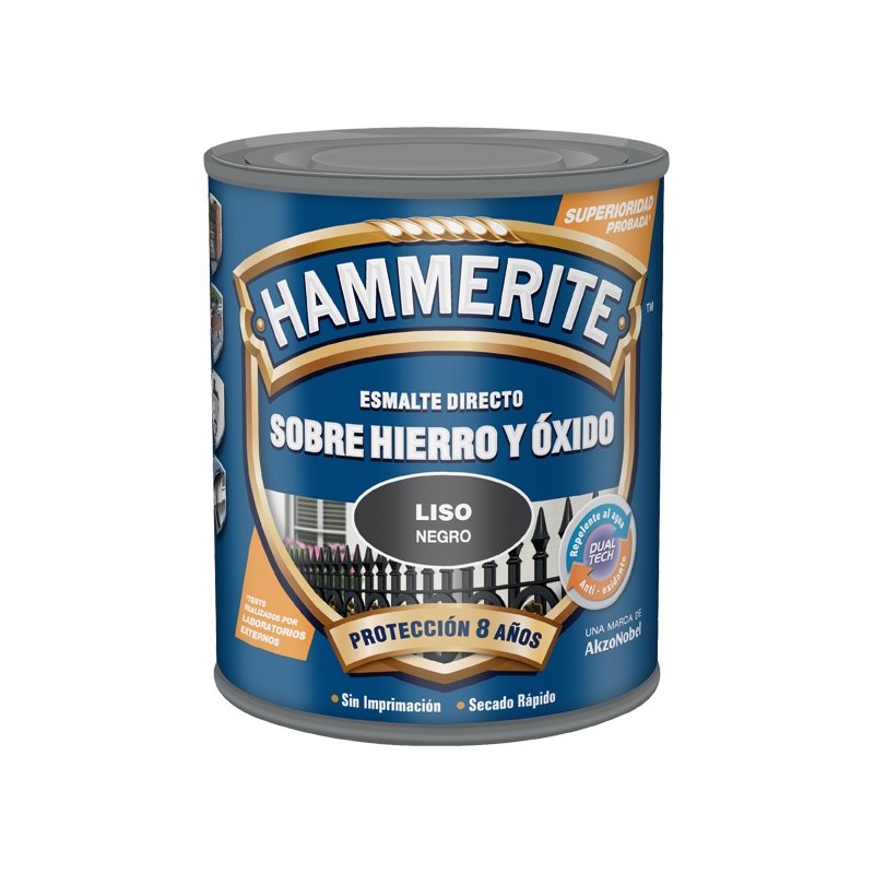 HAMMERITE METALICO LISO 750ML VERD OS