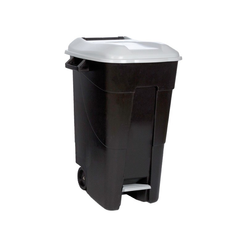 CONTENEDOR NEGRO PEDAL 423000 120L T/GRI