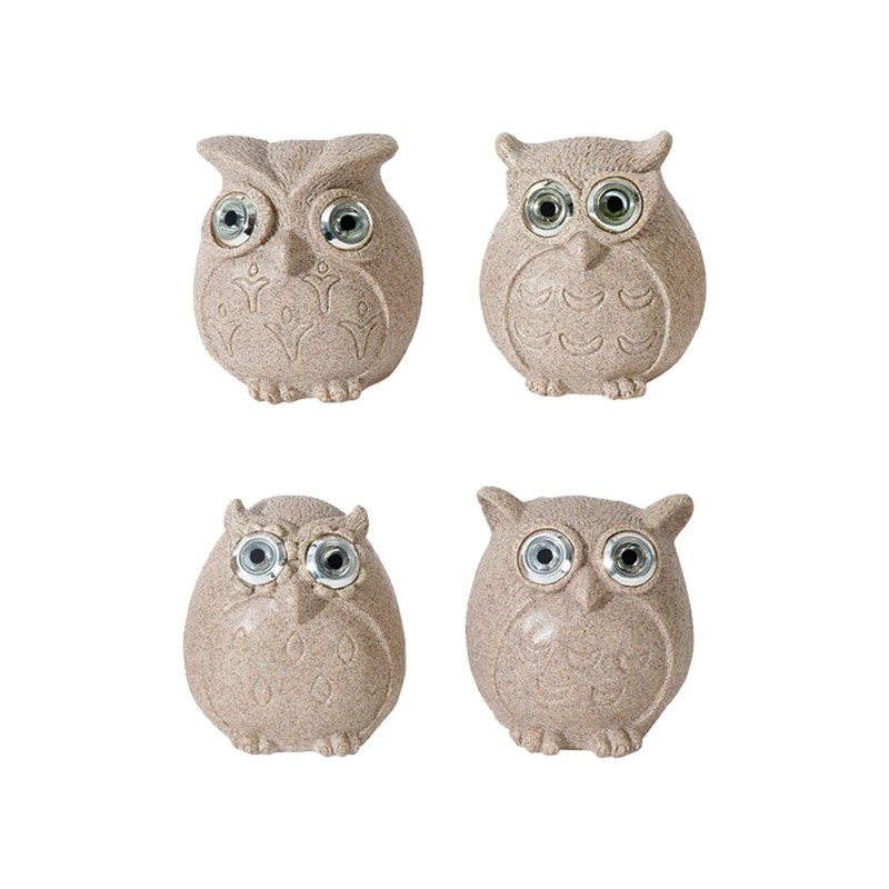 BUHO DECORATIVO BUBO 2014490 11X11X11
