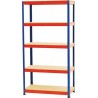 KIT 5 ESTANT.S/TORN.177X90X45 200KG