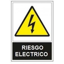 SEÑAL ADV.RIESGO ELECTRICO...