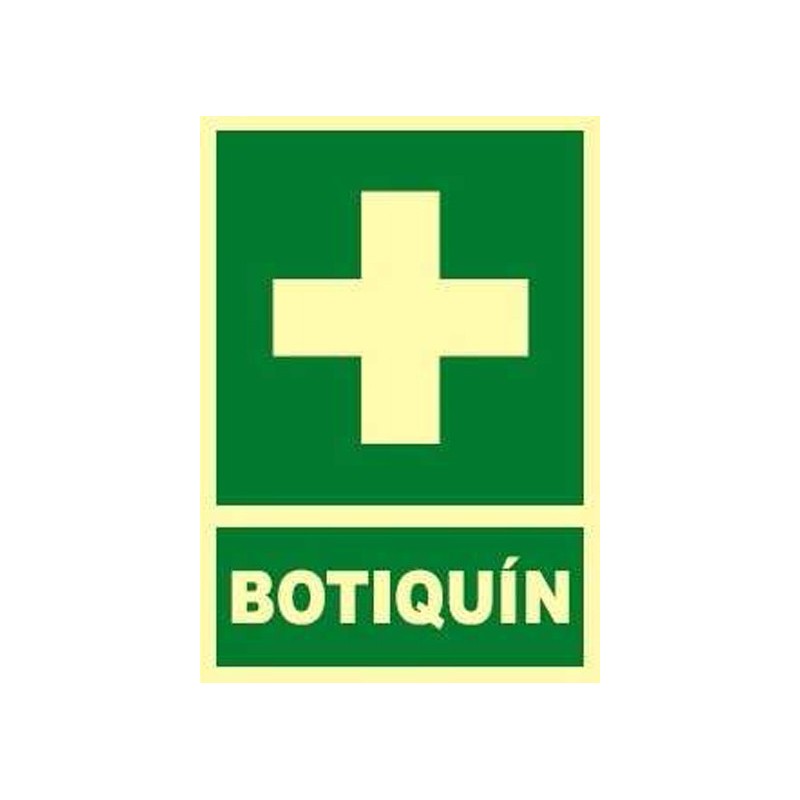 SEÑAL FOTOLUMINES.BOTIQUIN EV029