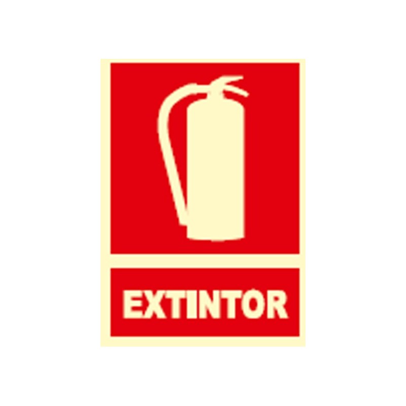 SEÑAL FOTOLUMINES.EXTINTOR EX001
