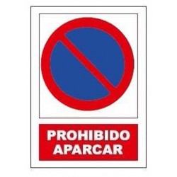 SEÑAL PROHIBIDO APARCAR SP885