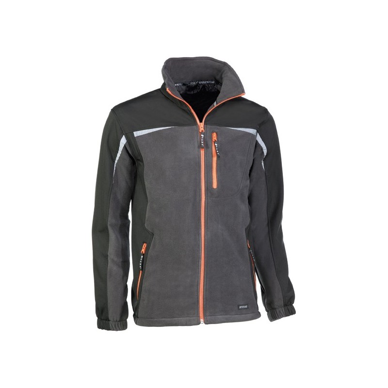CHAQUETA DAKOTA F.POLAR 967 T-XXL NG/GRI