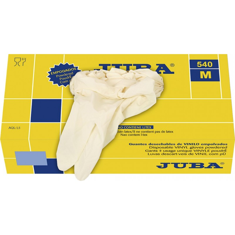 GUANTE 540 T-9,0/T-L DESEC. VINILO C-100