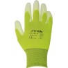GUANTE NYLON/PU HGWTKE04 T-XL VERDE/BCO