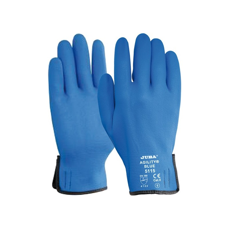 GUANTE NYLON/NITRILO FOAM 5115 T-10 AZUL