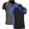 POLO TOP RANGE COOL WAY 994 T-S AZUL/NGR