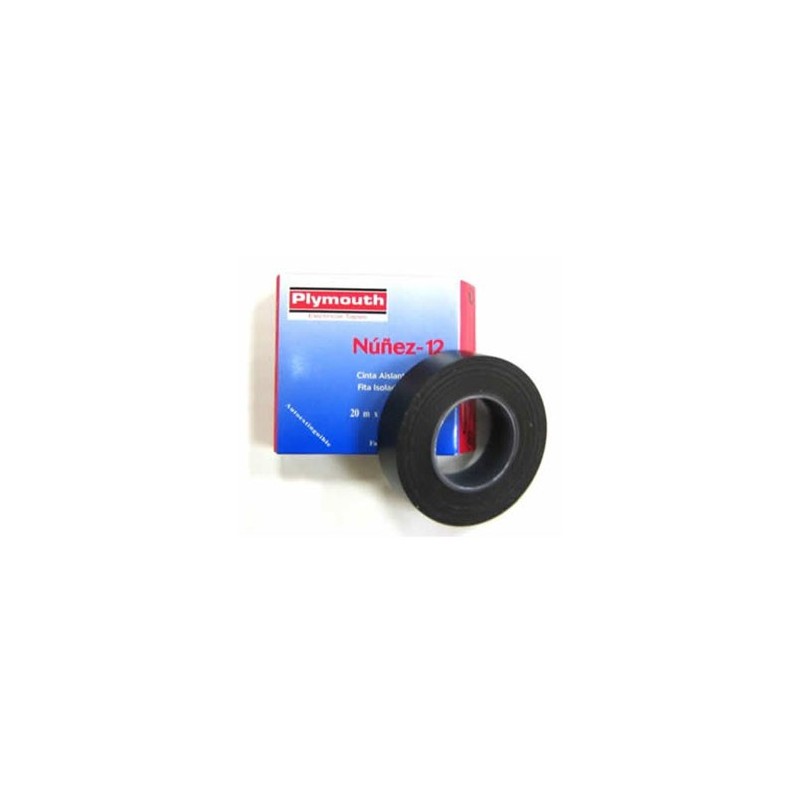 CINTA AISLANTE PVC 5084-20MX19MM ROJO