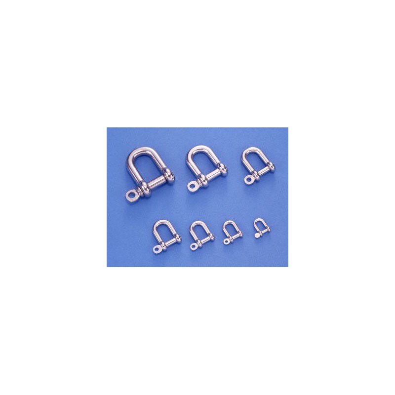 GRILLETE RECTO INOX AISI316 19MM