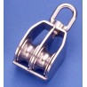 POLEA INOX DOBLE GIRATORIA 50MM