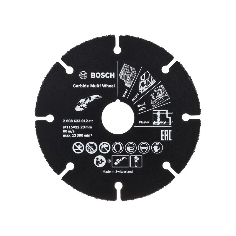 DISCO MULTIWHEEL CARBURO 115X22,4MM