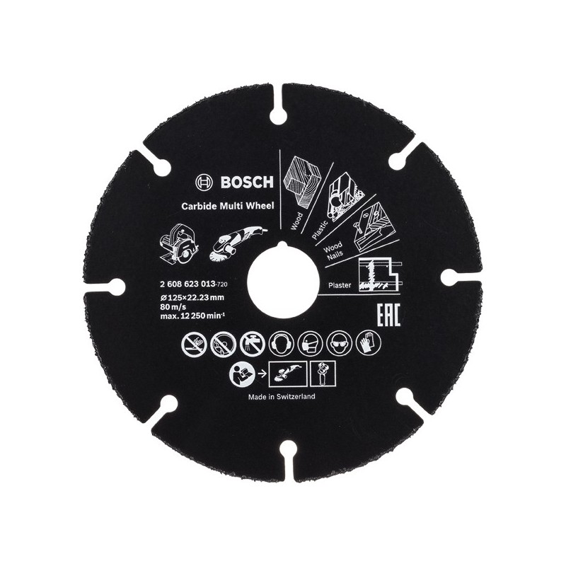 DISCO MULTIWHEEL CARBURO 125X22,4MM