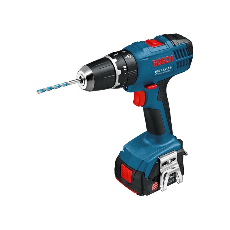 TALADRO ATOR.PER.GSB14,4V-2LI 2B 1,5AH
