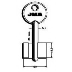 LLAVE JMA GORJA LATON...