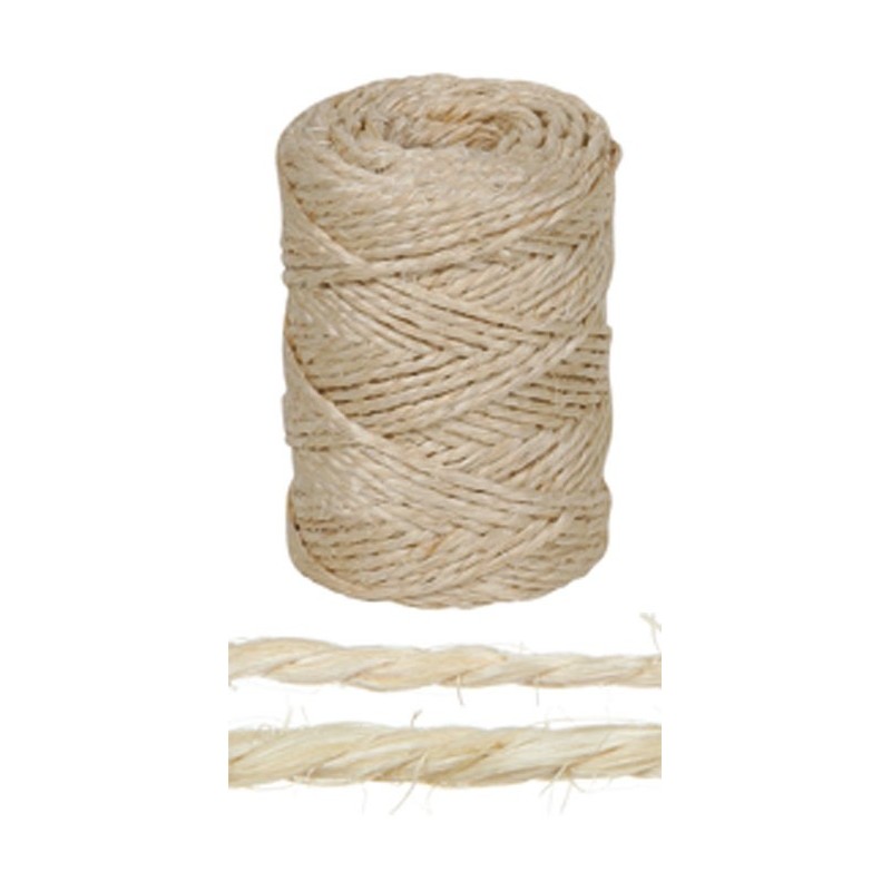 BOBINA HILO SISAL Nº1 2/CABOS 200GR