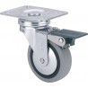 RUEDA 1/0549 S.B A¸ 60 FRENO GOMA GRIS