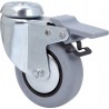 RUEDA 1/0387 S.BH A¸ 80 FRENO GOMA GRIS