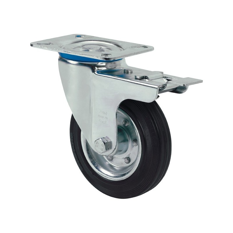 RUEDA 2/2309 S.ZV A¸ 80 FRENO GOMA MET.