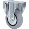 RUEDA 2/2460 S.BH A¸ 100 GOMA GRIS