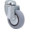 RUEDA 3/0008 S.BH A¸ 100 GOMA GRIS
