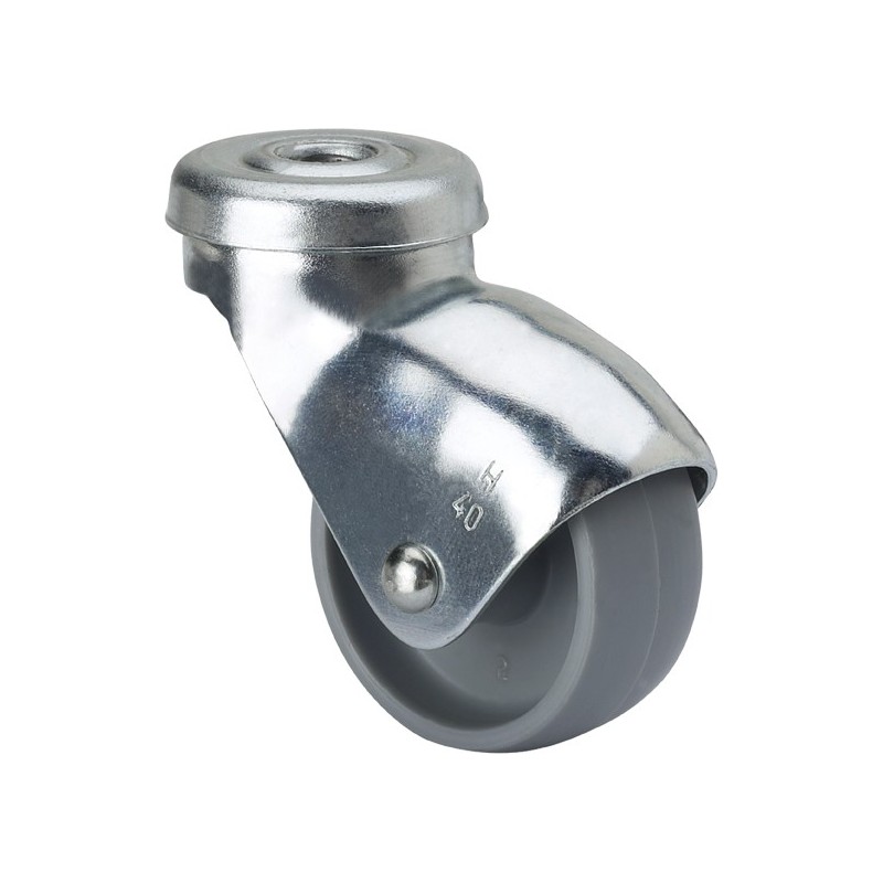 RUEDA 3/0020 S.H A¸ 40 PLASTICO GRIS