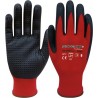 GUANTE FIT-O-LITE NITRILO G101 T-08 ROJO