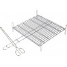 PARRILLA A.INOX 350X400X155 C/PINZA 2682