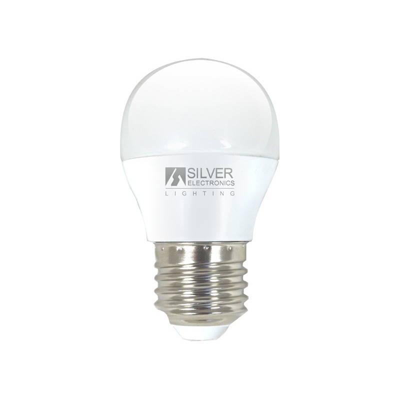 LAMPARA ESFER.960227 LED E27 4,5W 3000K