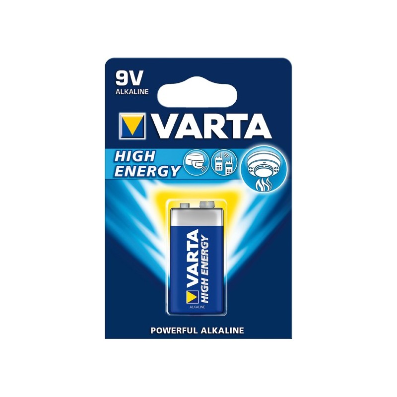 PILA ALC.64922-9V 6LR-61 BLISTE(1) VARTA