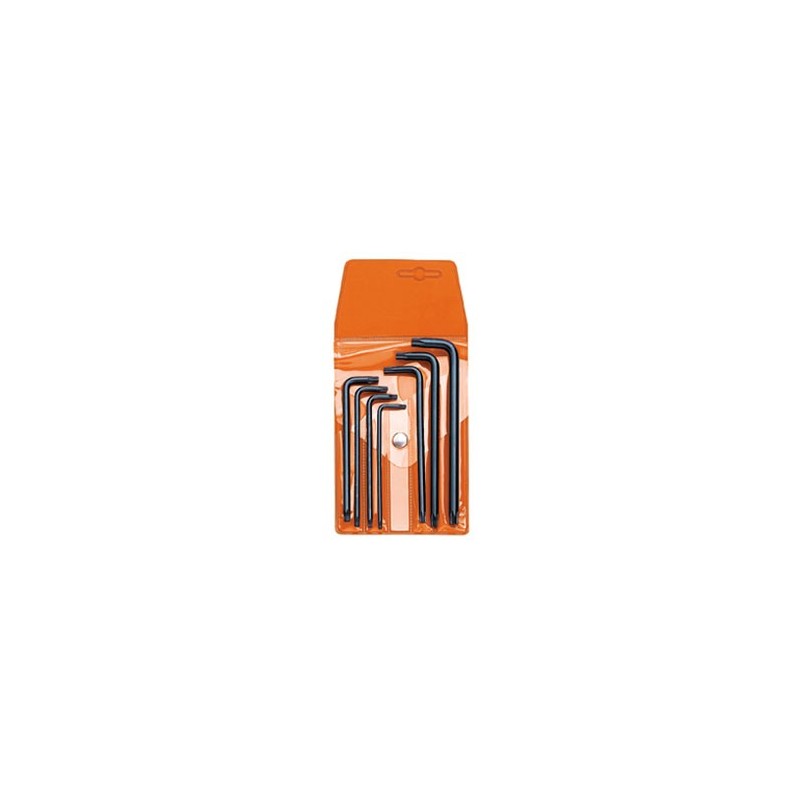 JGO.LLAVES ALLEN ACOD.1986TORX. 7 PIEZAS