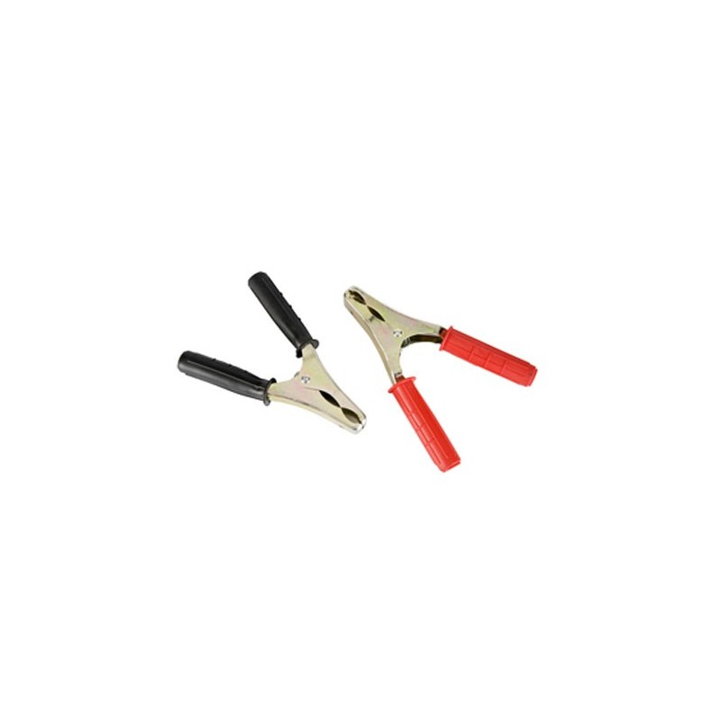 JUEGO 2 PINZAS BATERIA NEGRA/ROJA 200A
