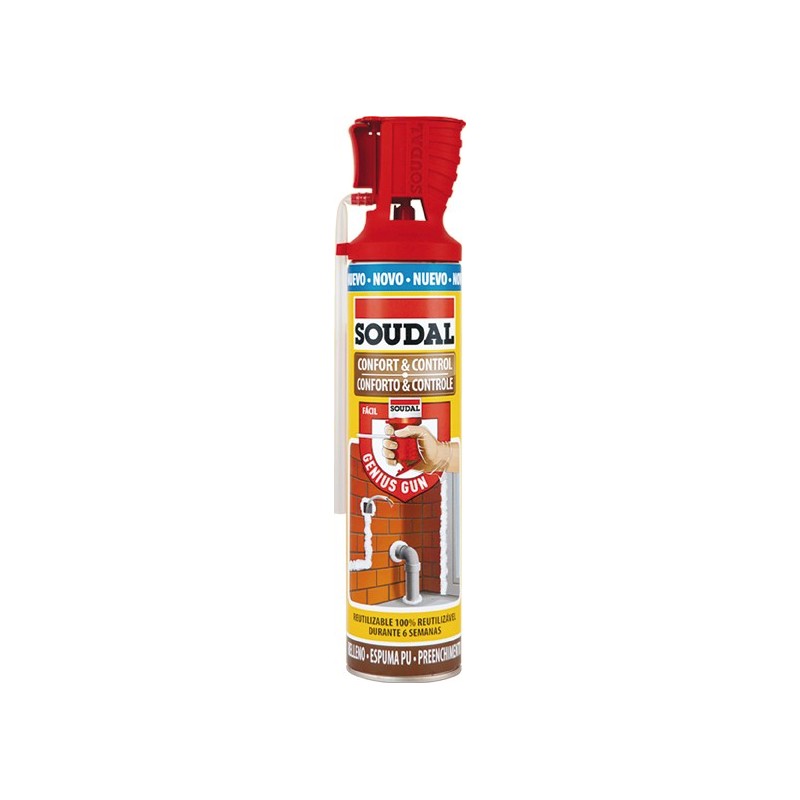 ESPUMA GENIUS COMF.&CONTR.600ML 123921