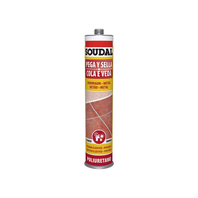 MASILLA POLIURETANO 300ML-115794 GRIS
