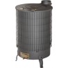 ESTUFA MIXTA N3 PINT.NEGRO14,5KW 61,0X39