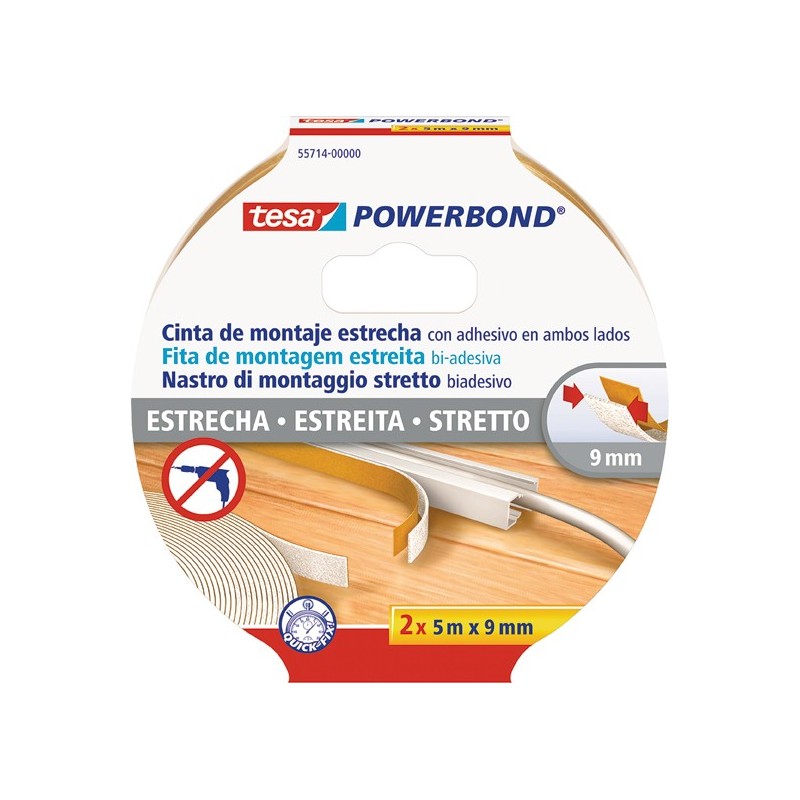 CINTA D.CARA POWERBOND 55714-5MX9MM 2PZ