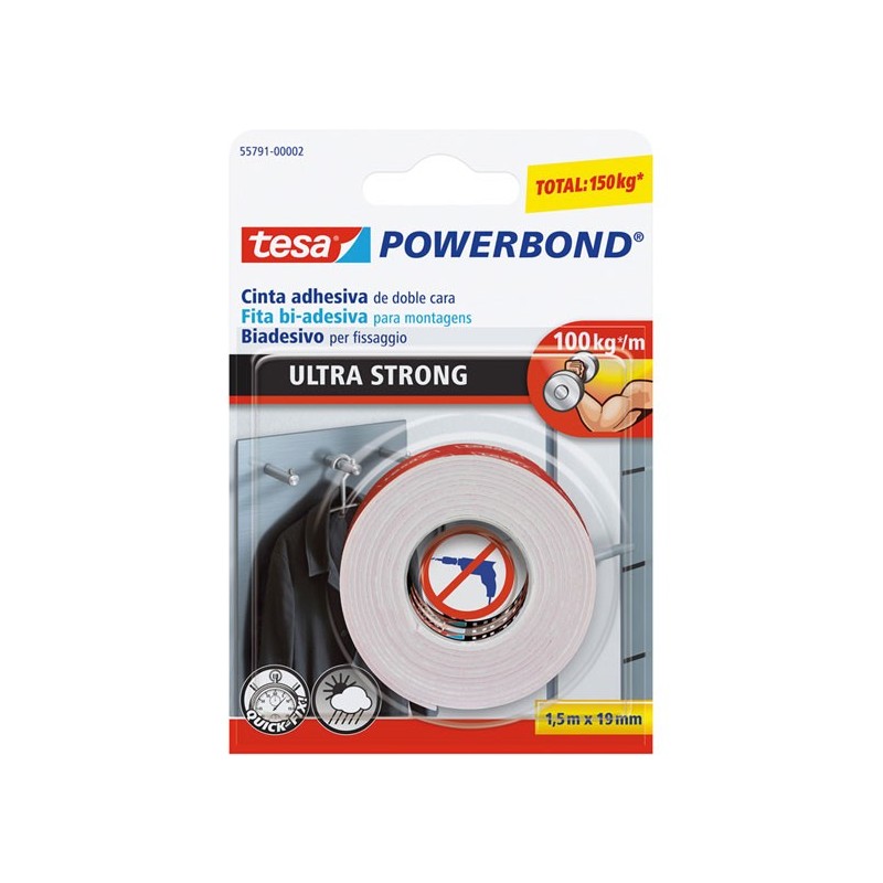 CINTA D.CARA ULTRASTRONG 55791-1,5MX19MM